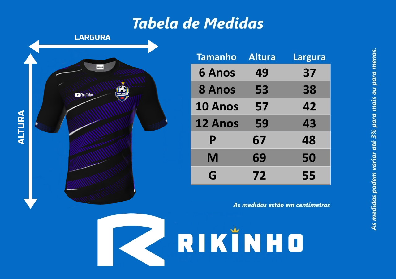 CAMISA RIKINHO F.C KIDS