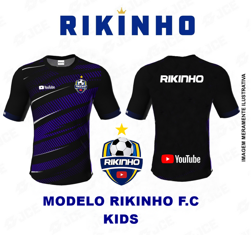 CAMISA RIKINHO F.C KIDS